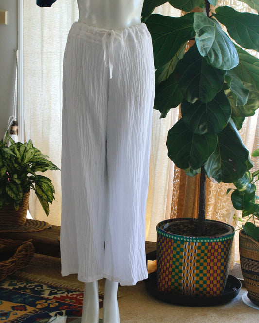 Wide Leg Pants -  Excelsior Linen