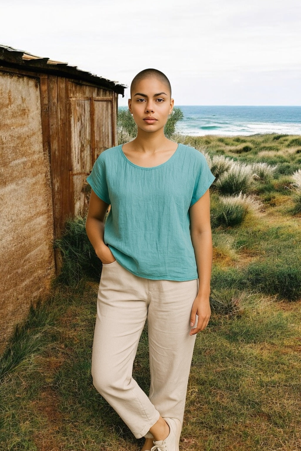 Havana Linen Top Mist